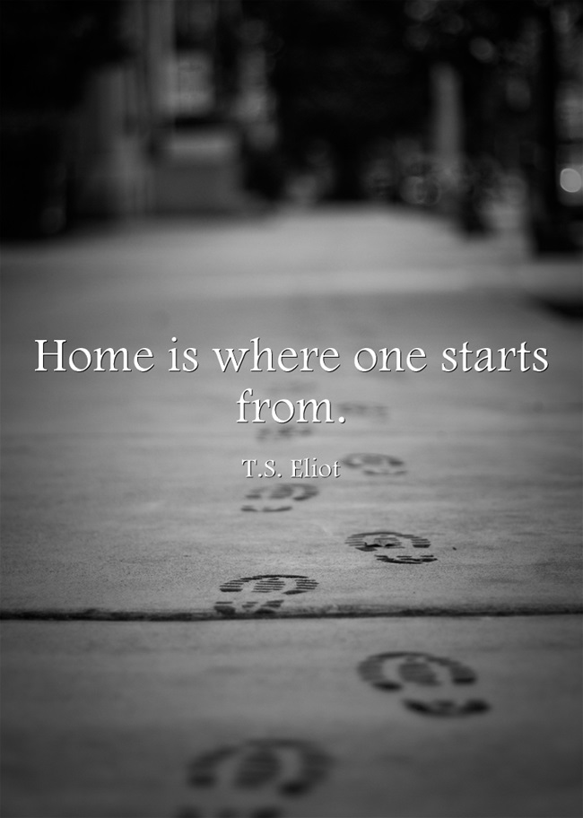 Home-is-where-one-starts