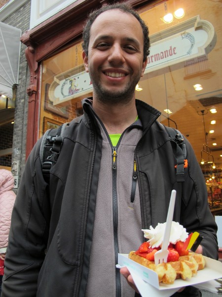 Belçika Waffle'ı - Brugges'de